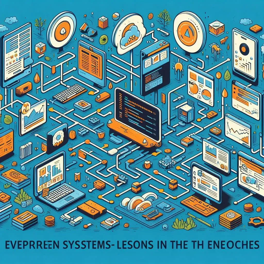Abstract illustration of event-driven architecture